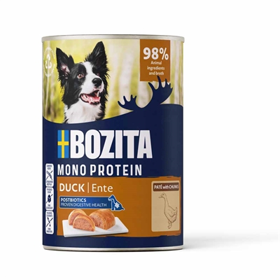 Bozita Hundpaté Mono Protein Spannmålsfri 98% 400g AND